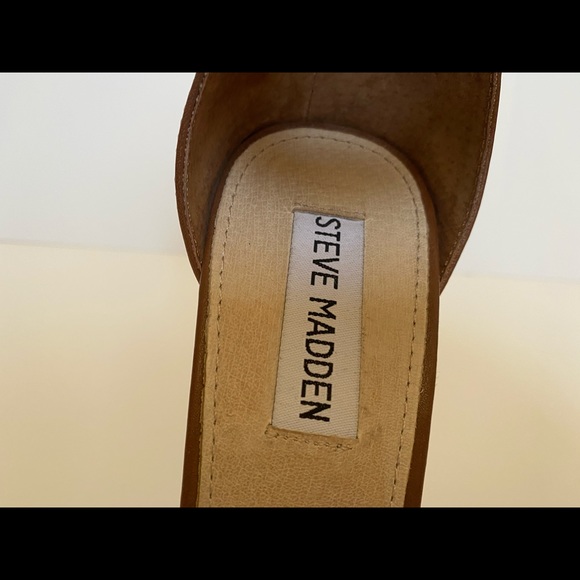 Steve Madden Brown Marlene Heel in Tan - Picture 5 of 6